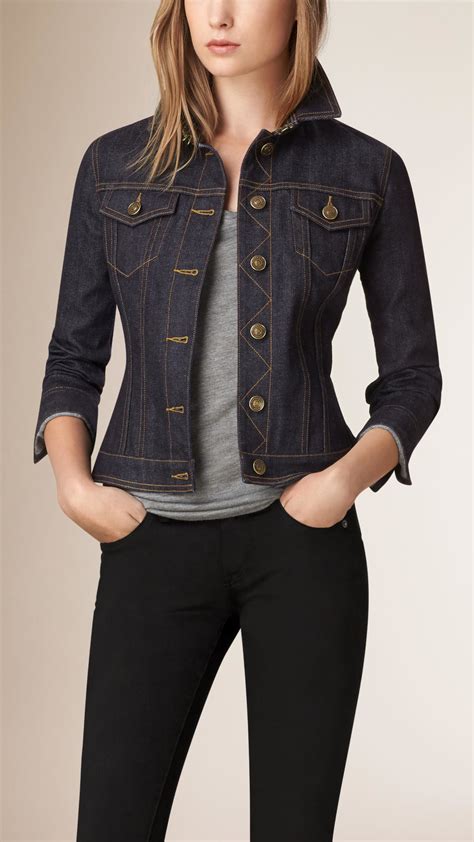 burberry denim jacket ladies|burberry denim jacket men's.